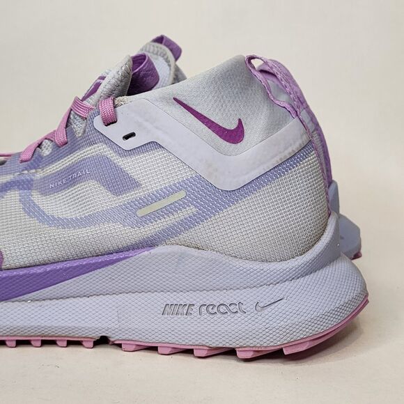 Nike Pegasus Trail 4 Shoes Gore-Tex Purple Trail Running Athletic Womens Size 9 - Picture 6 of 15